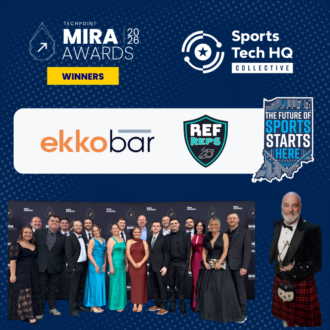 Two Sports Tech HQ Collective Companies Win Big at TechPoint’s 2026 MIRA Awards